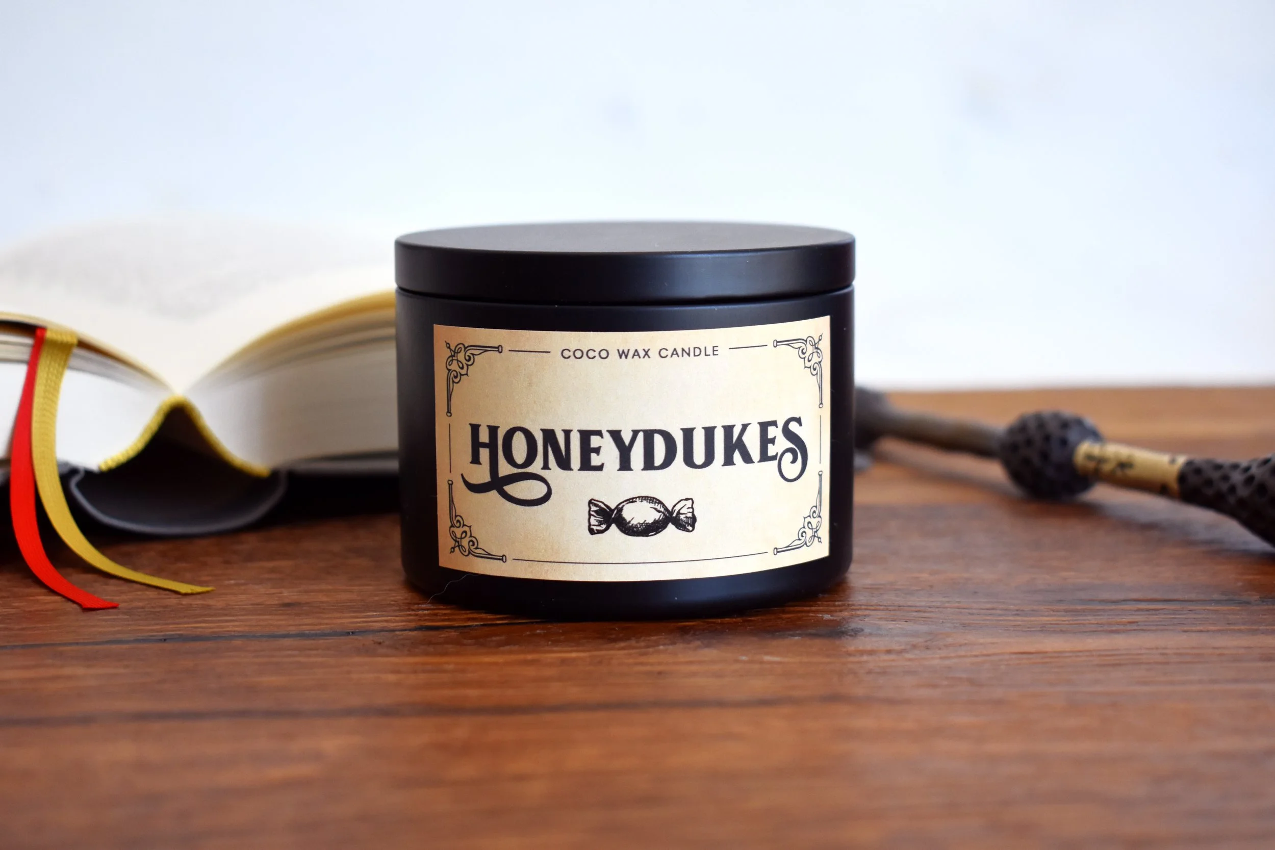 Candle "Honeydukes" | Vegan Coconut Wax Candle | Multiple Scents
