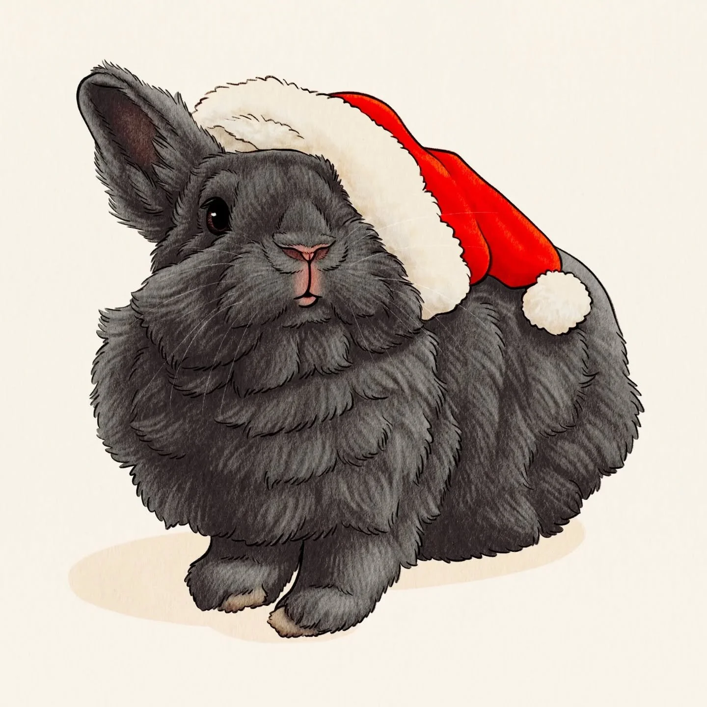 Santa Paws is coming to town! 🎅🐰✨️

#firlefanz_art #christmas2025 #bunnychristmas #christmasbunny #santapaws #santapawsiscomingtotown #santaclauseiscomingtotown