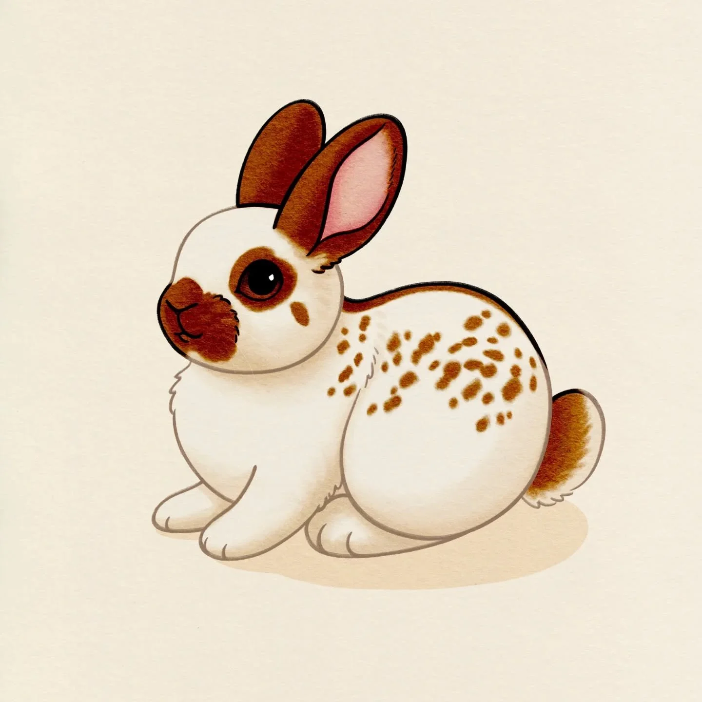 More bunnies! 🐰🐰🐰 What fur colors / coats would you like to see next? 👀 I have a lot to do, let's see if your wishes match my list 😄
Lop versions coming afterwards as well, I haven't forgotten about you! 🤭

#firlefanz_art #kaninchenparadies #ka