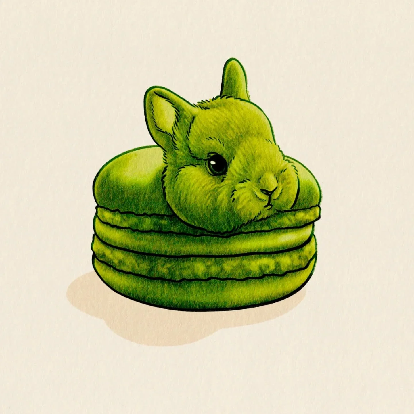 Macaron Baby Bunny ✨️🥹

#macaronlover #macaronart #macaron_homemade #macaronlove #macaron