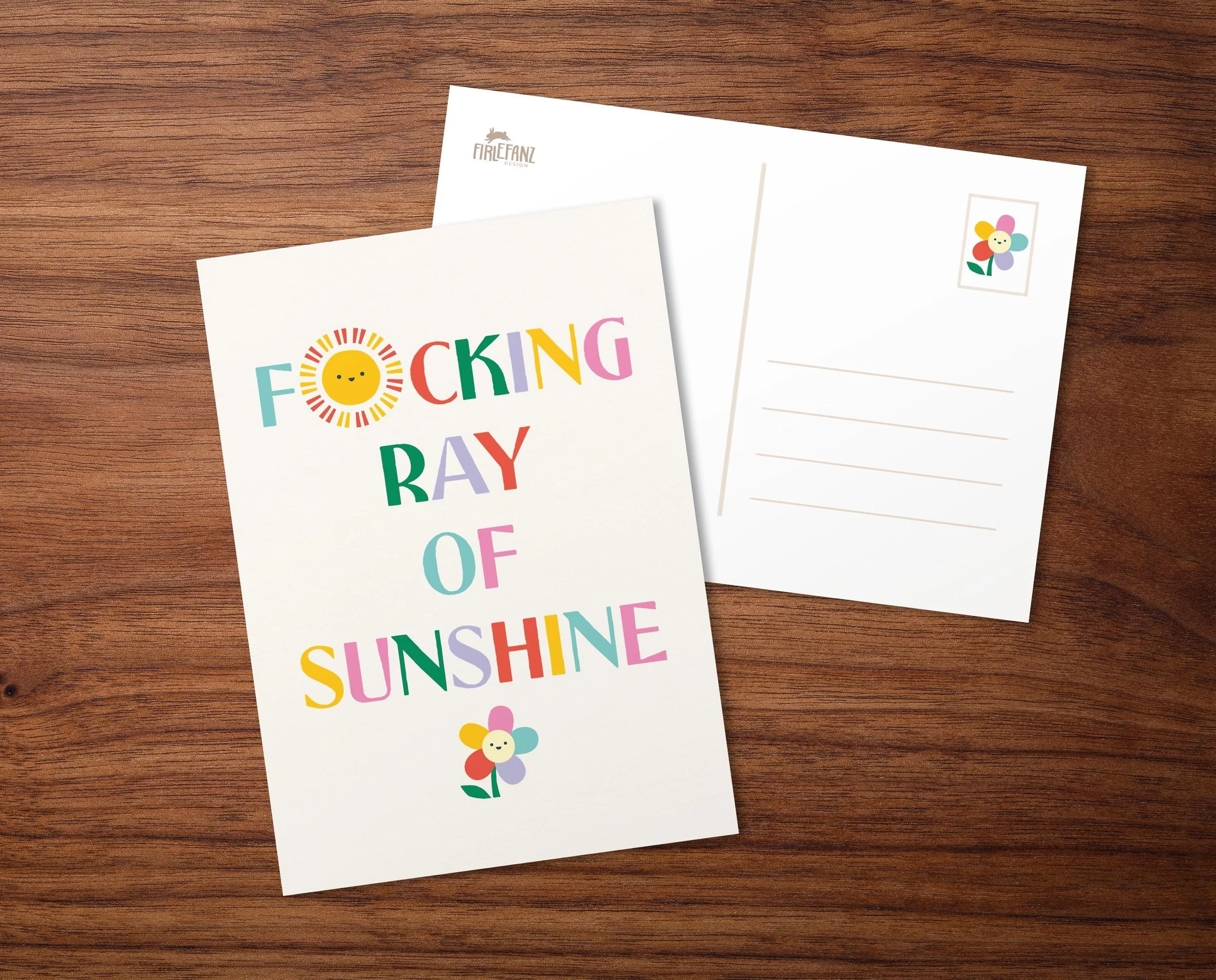 Postcard "Fucking Ray of Sunshine" | A6