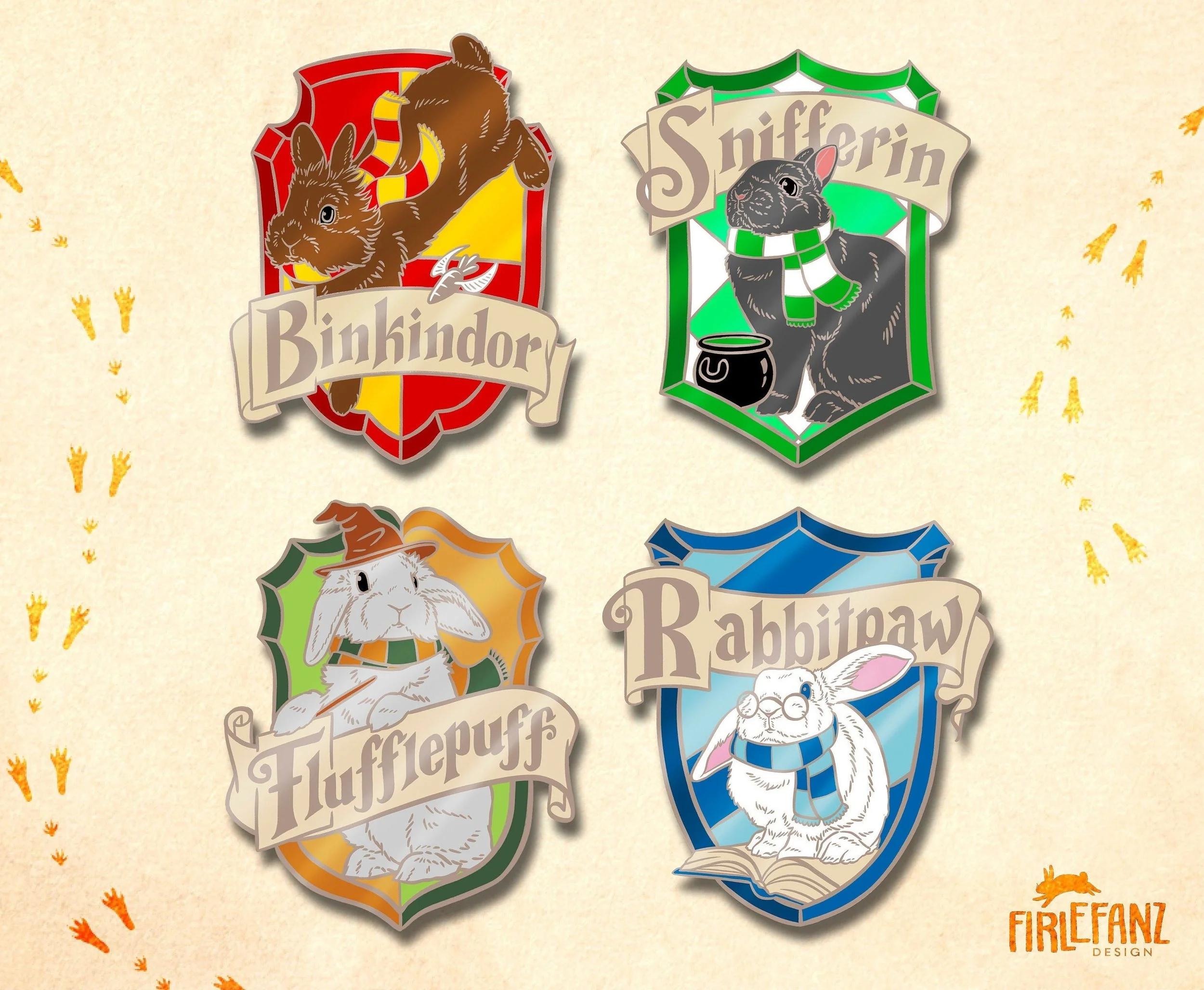 Pins "Zauberhafte Kaninchen"