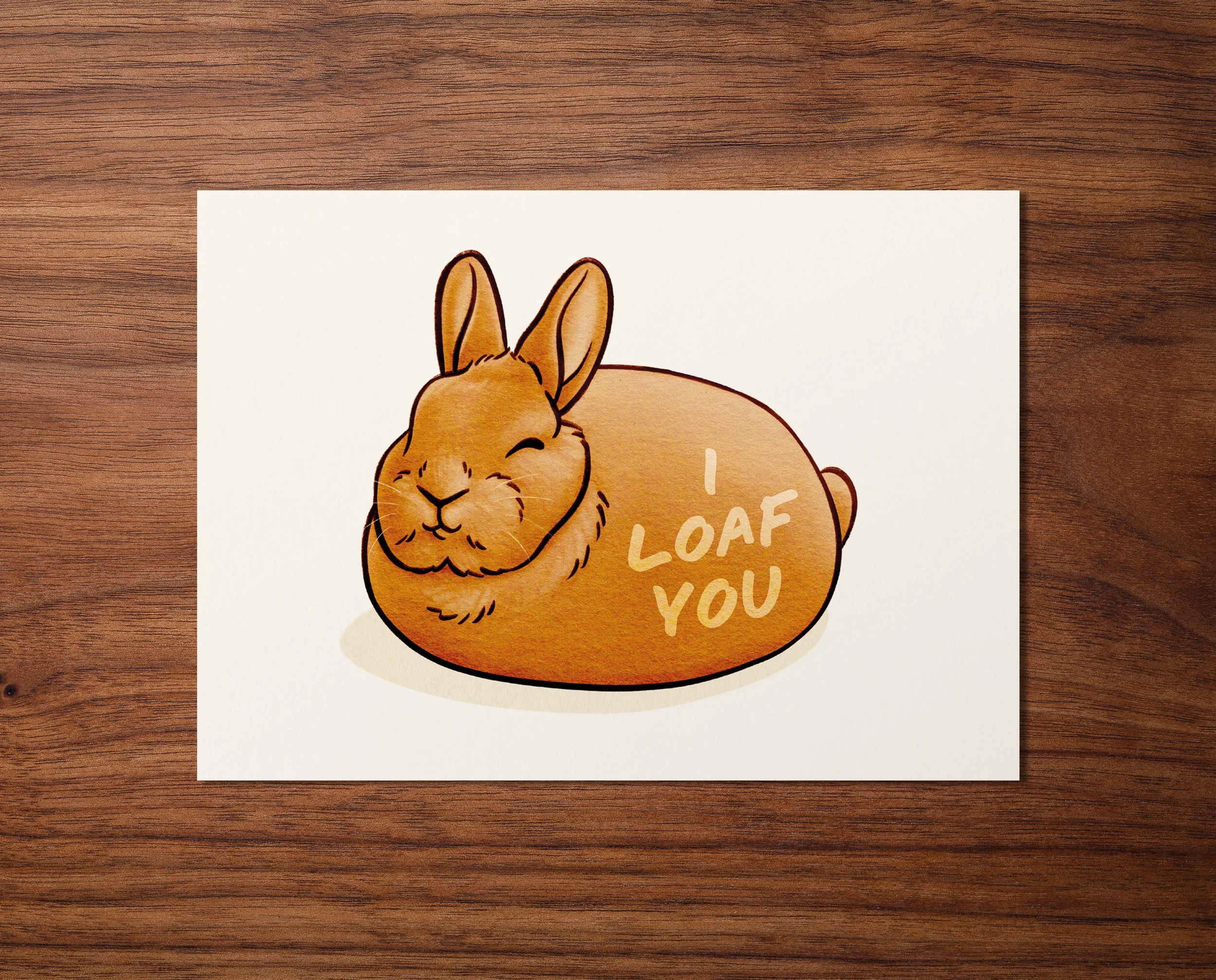 Postcard "I Loaf You" | A6