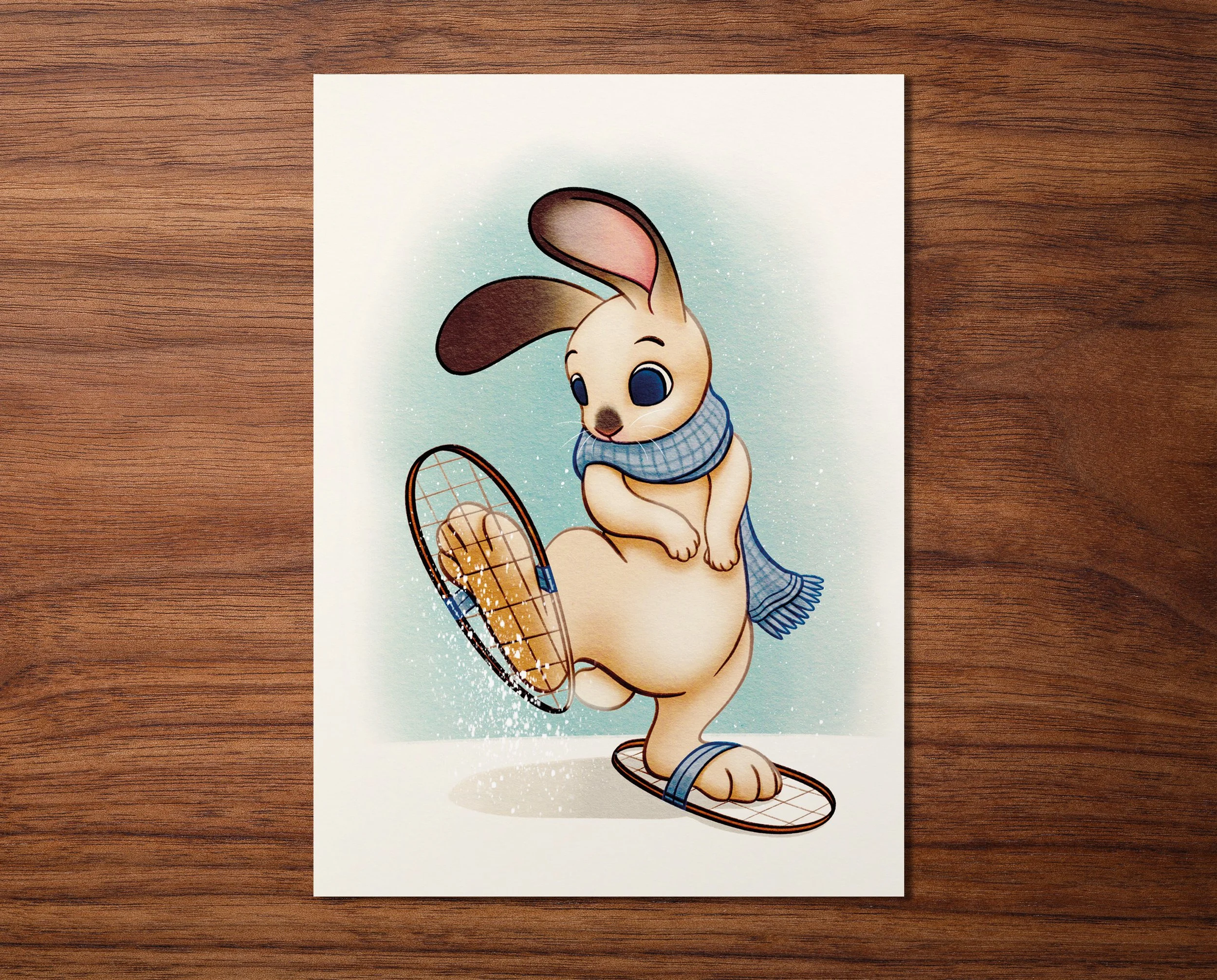 Postcard "Snowshoe Hare" | A6