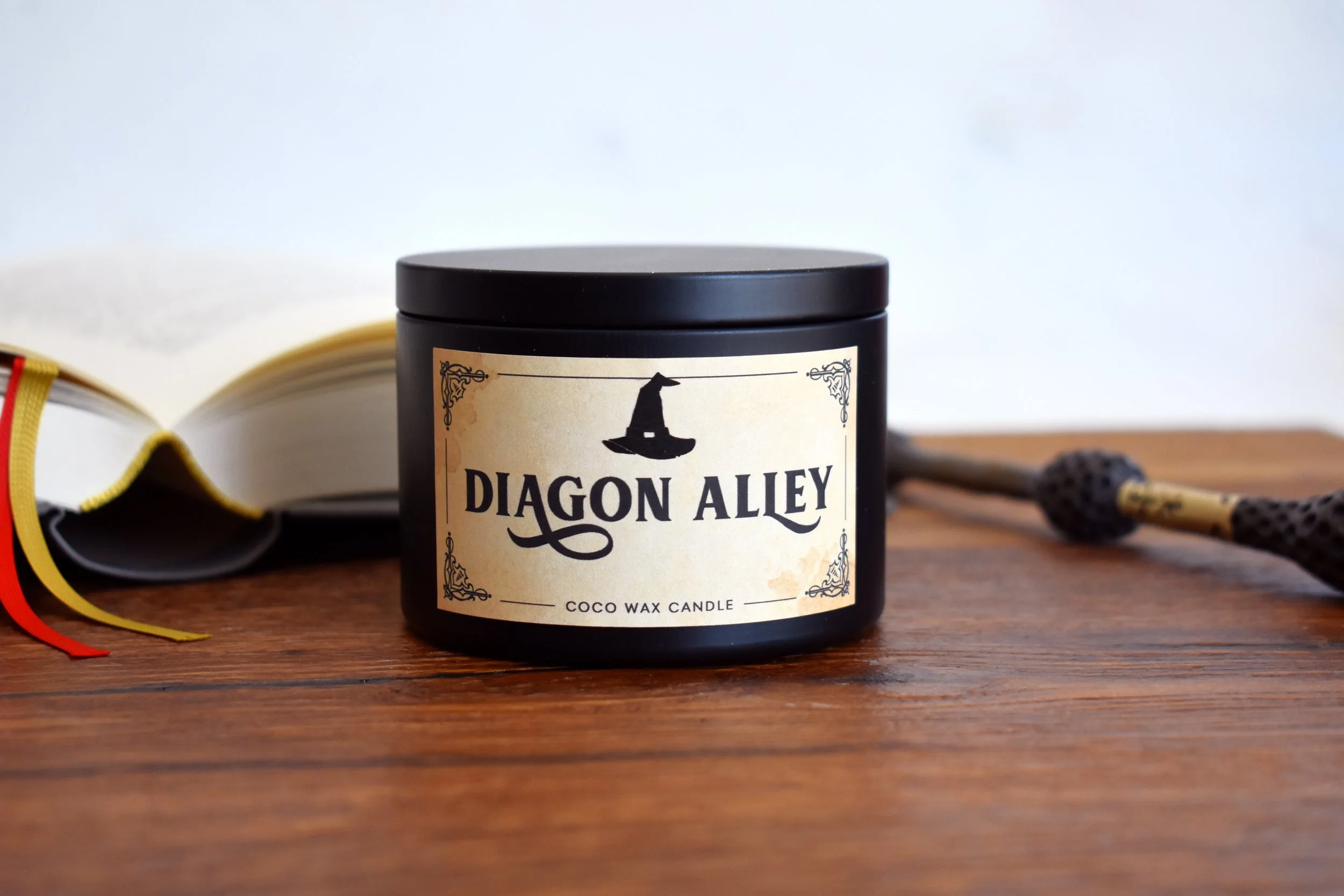 Candle "Diagon Alley" | Vegan Coconut Wax Candle | Multiple Scents