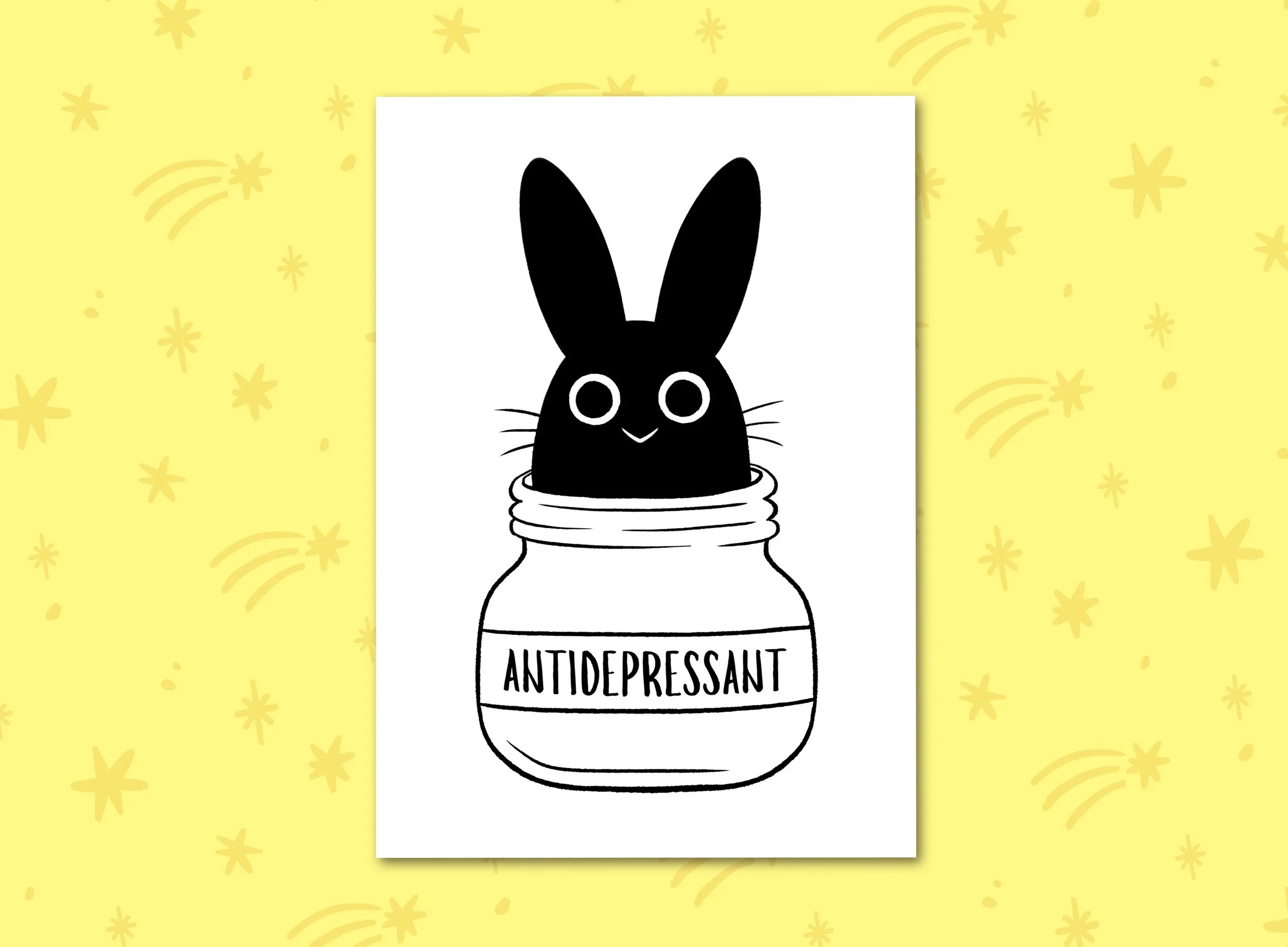 Postcard "Antidepressant" | A6