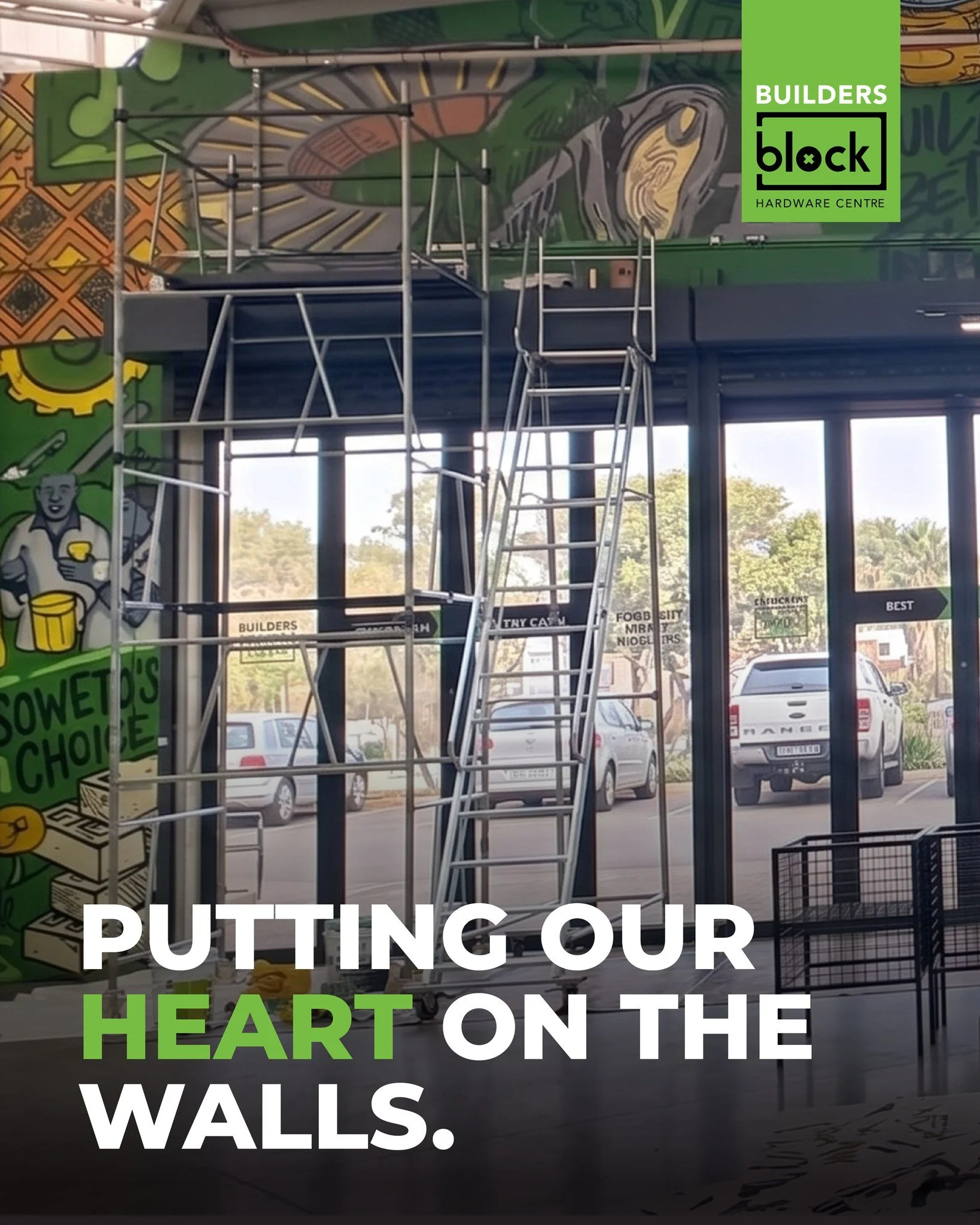 This mural is a tribute to the builders, the makers, and the everyday people who make Soweto what it is. From the scaffolding to the final brushstrokes, we are creating a destination that is unapologetically local and built specifically for you.
The 