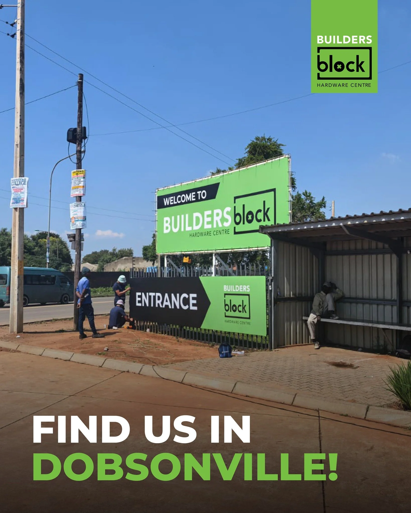 Finding the right materials shouldn't feel like a day-long journey. That's why Builders Block has chosen a highly accessible location at 301 Elias Motsoaledi Road, Mmesi Park, Dobsonville.

#BuildersBlockZA #NewDestination #SowetoShopping #Dobsonvill