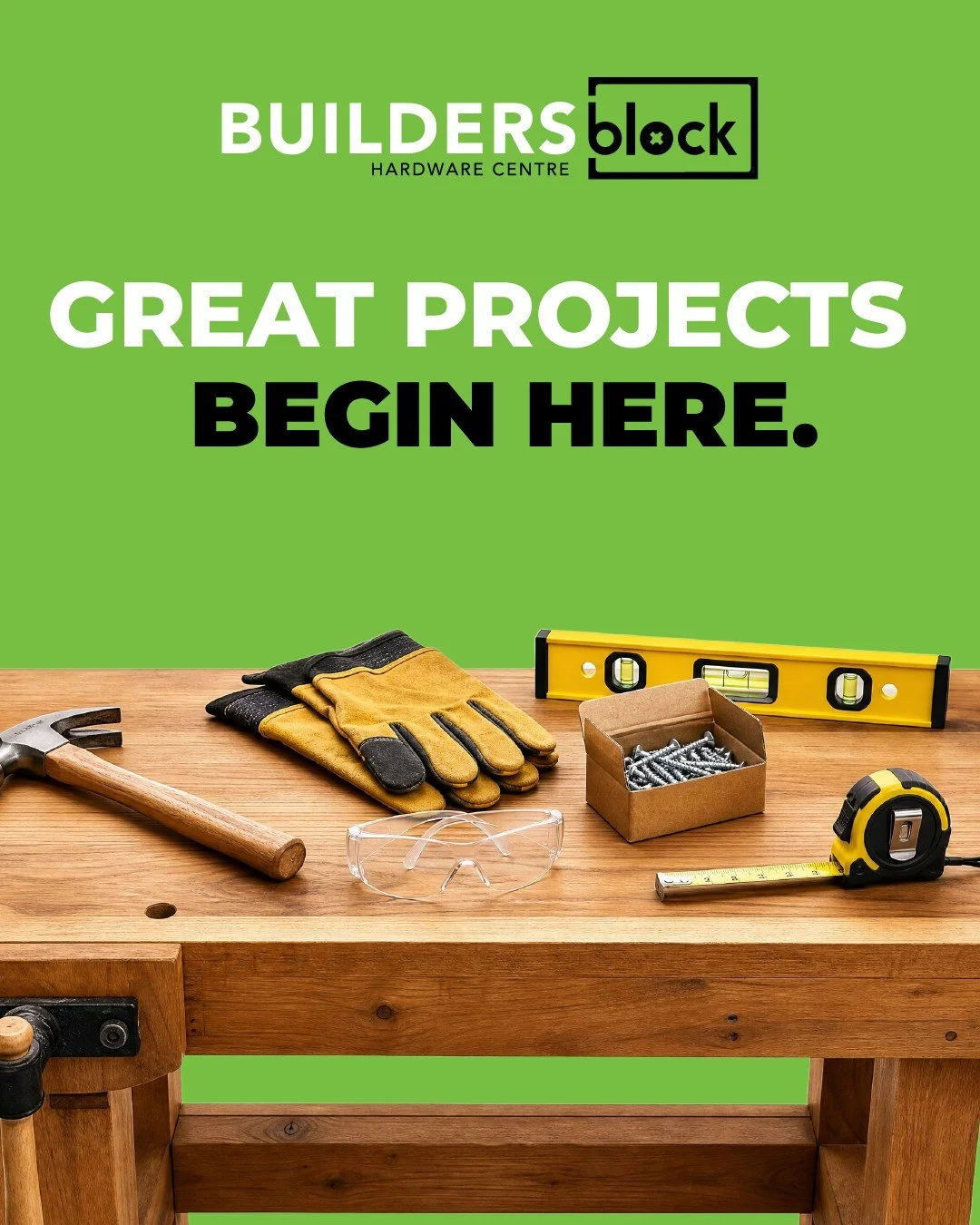 Great projects begin right here. 🛠️📐
Precision matters. Having a tape measure that doesn't bend, a spirit level you can actually trust, and a drill with real power changes everything.

No shortcuts. Just top-tier tools for people who take their wor