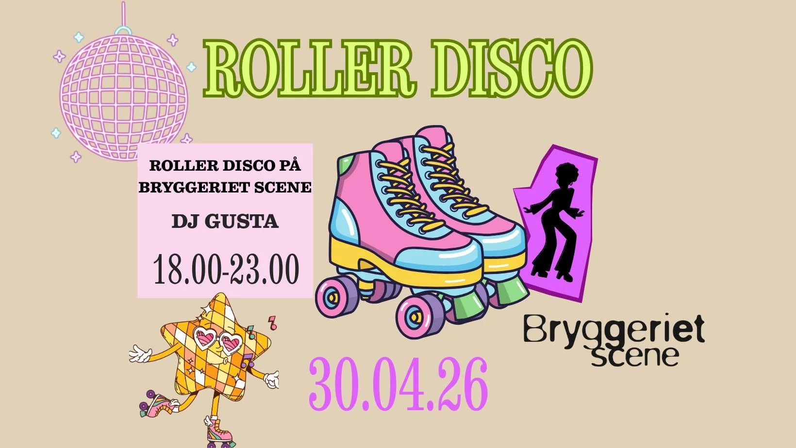 ROLLER DISCO // Bryggeriet Scene