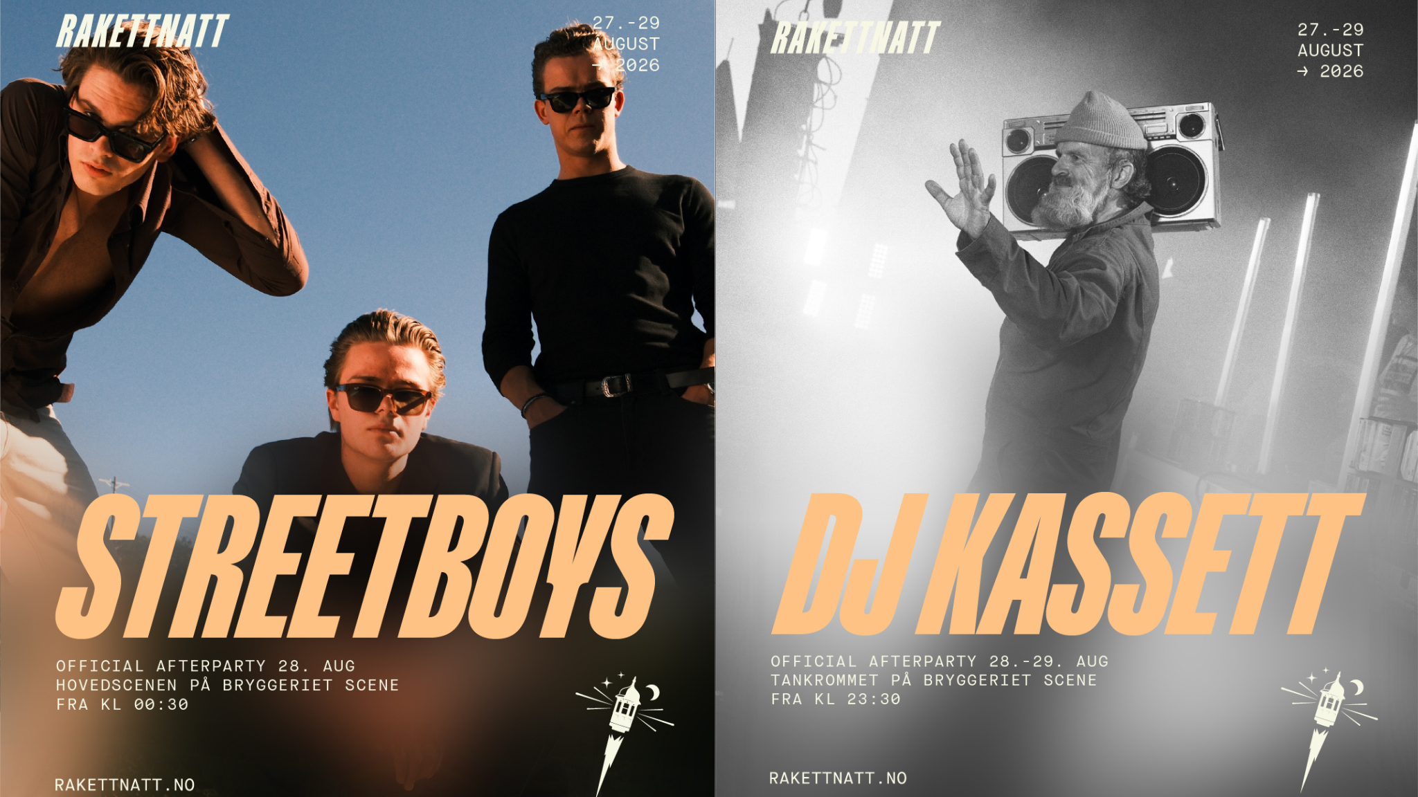 Rakettnatt Afterparty // Streetboys & DJ Kassett