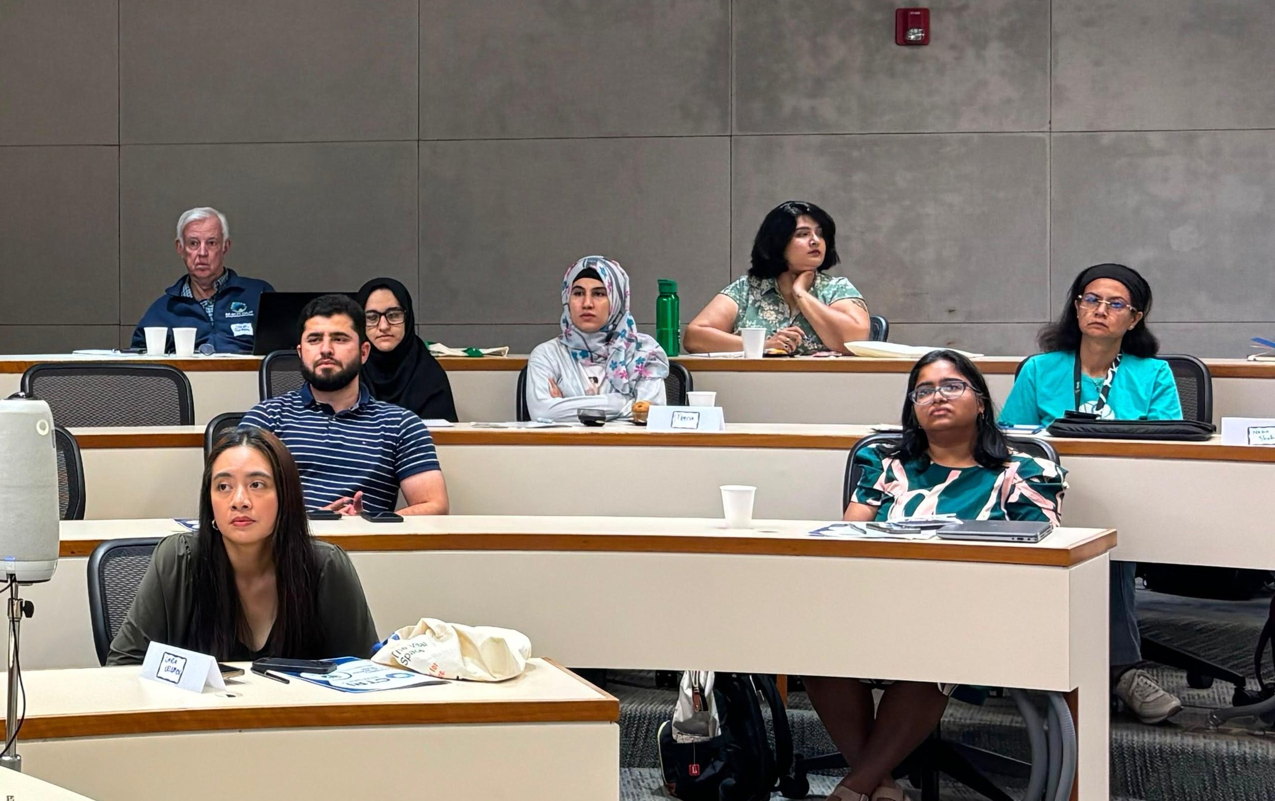 CMHW Orientation attendees 