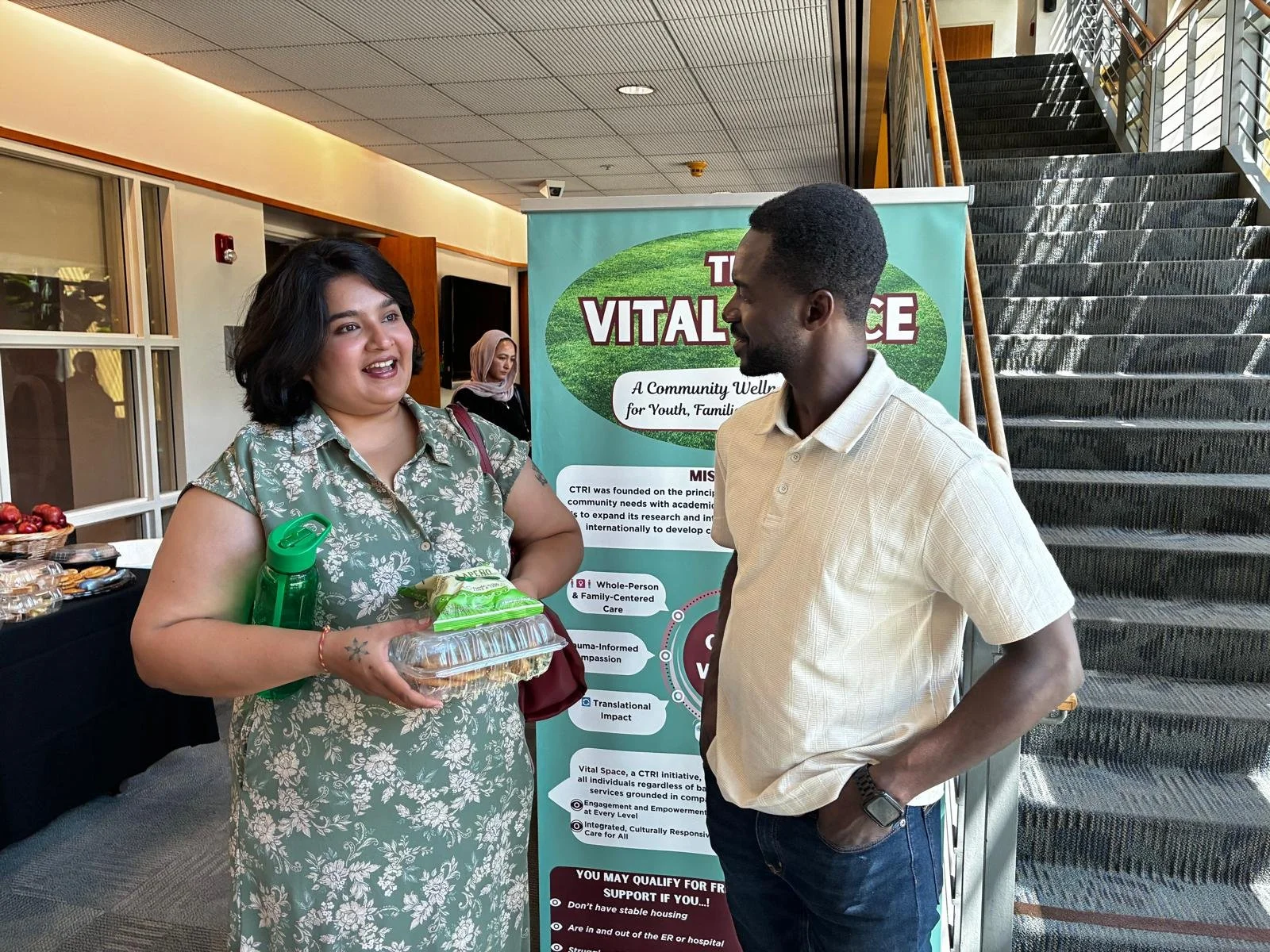 Mentorship and peer connection: the relationships that carry the work beyond the classroom.