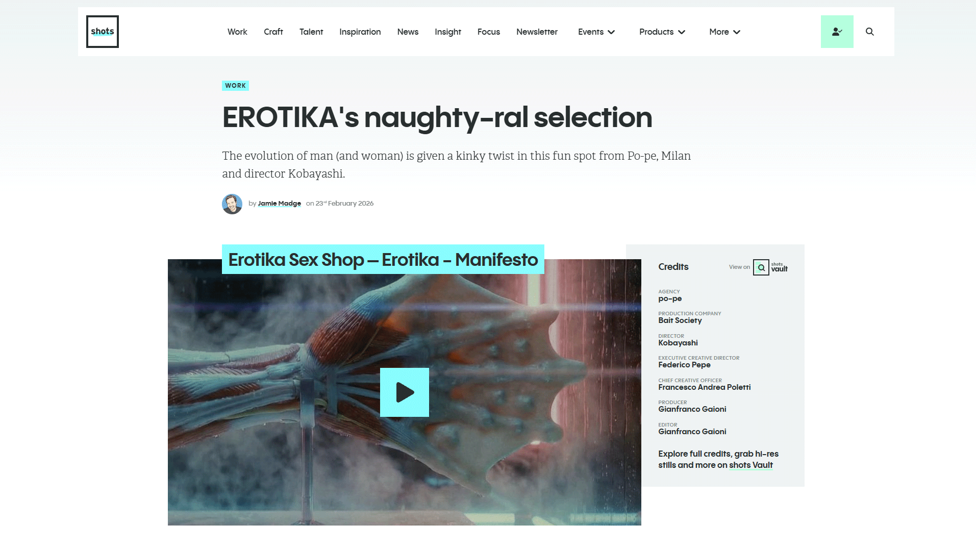 Mother Nature has a dirty mind