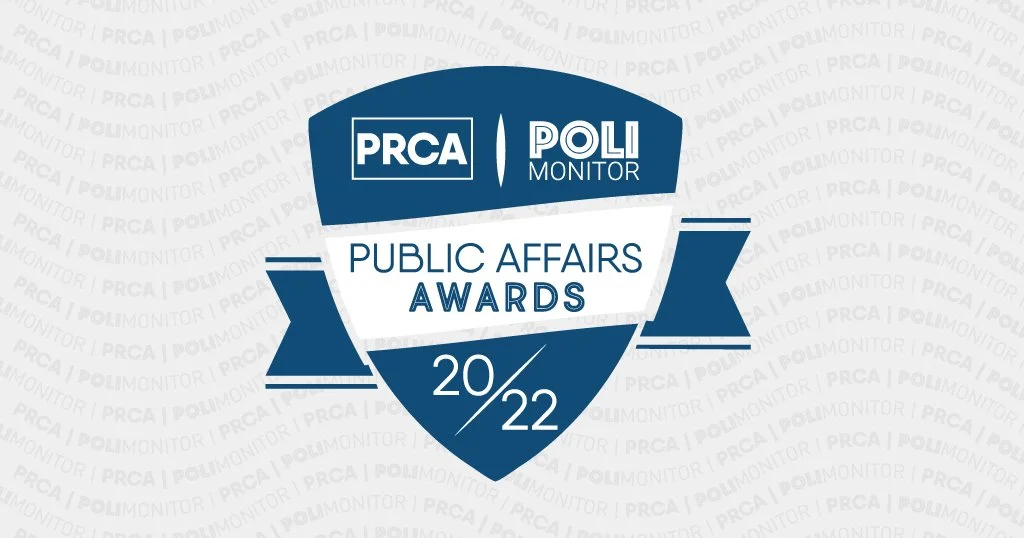 PRCA-PoliMonitor Public Affairs Awards 2022 launch