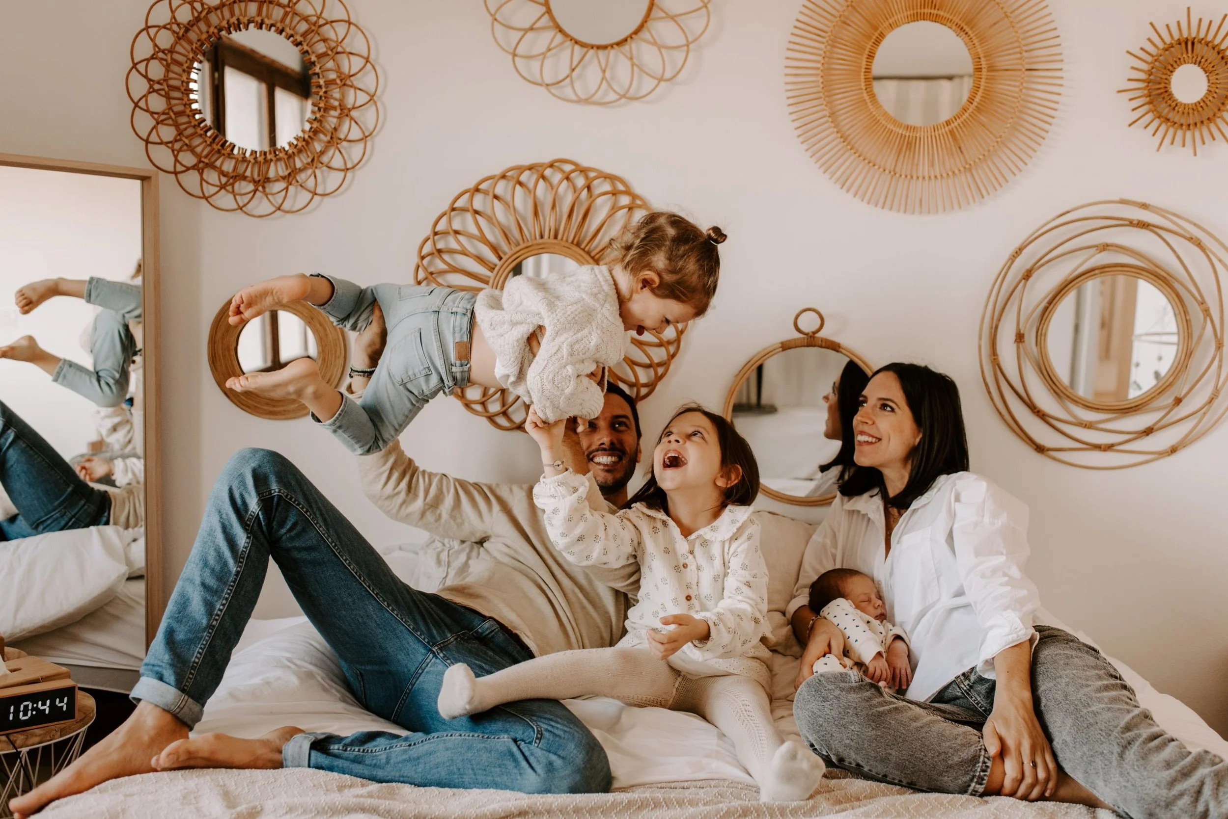 Séance photos à la maison avec Bébé Maël - Aigues Mortes