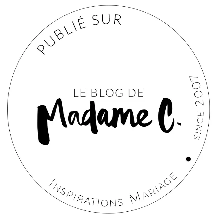 Logo du Blog de Madame C, Blog de Mariage