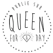 Logo du Blog de mariage, Queen for a day