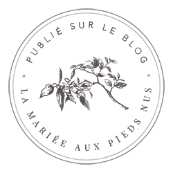 Logo du Blog de Mariage, La Mariée aux pieds nus