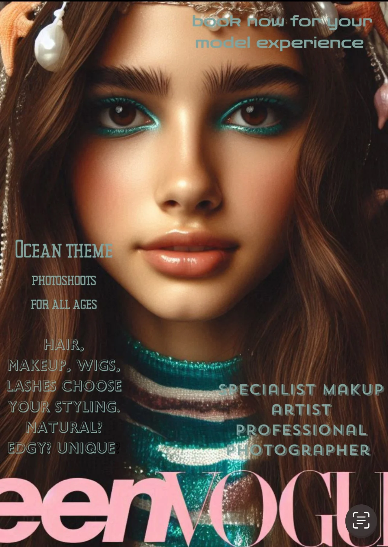 Teens Vogue Cover Make over