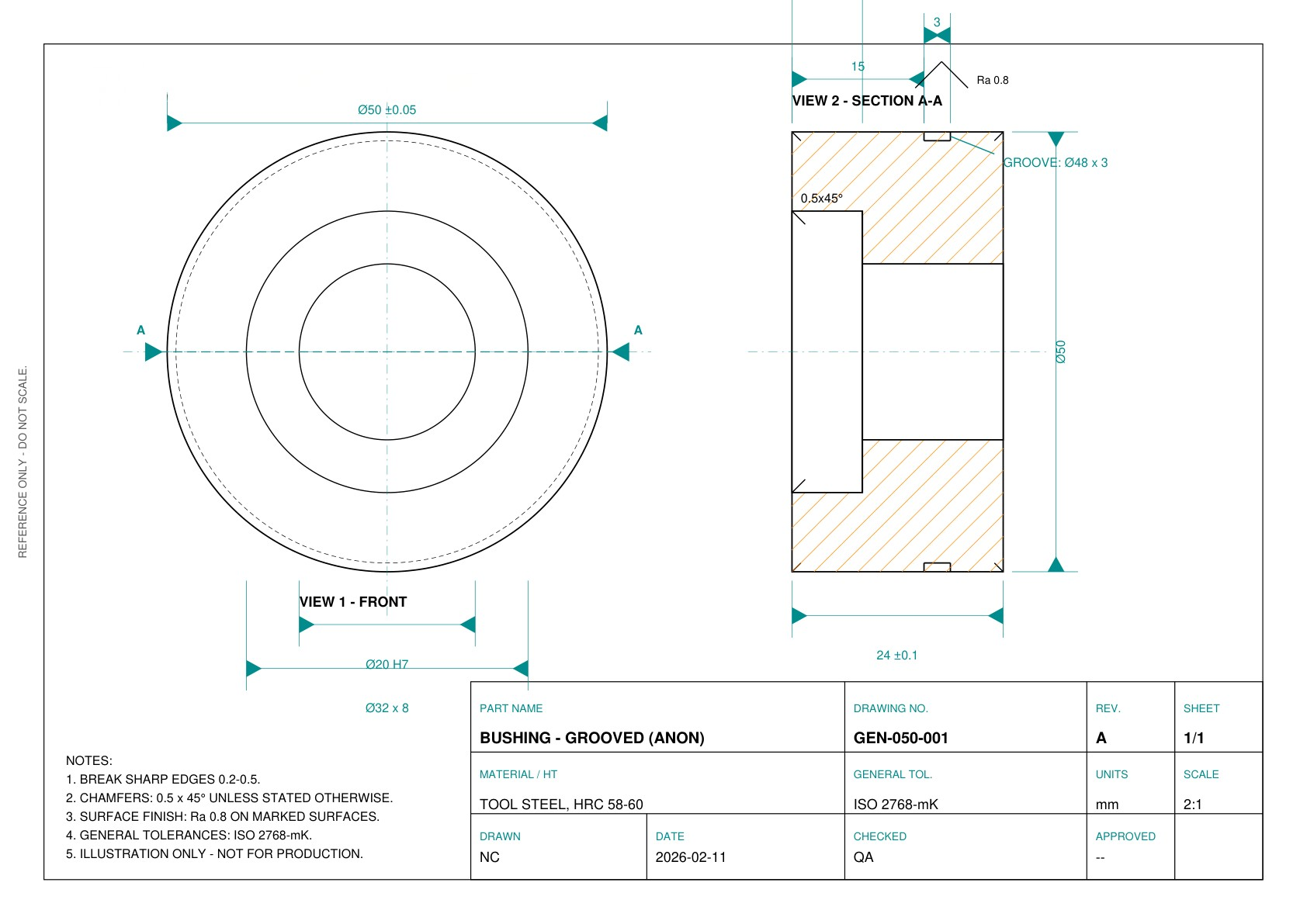 Přesné díly dle výkresu