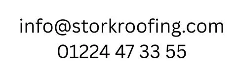 Contact Stork Roofing company in Aberdeen at 01224 47 33 55 or email info @ storkroofing.com for inquiries and quotes.