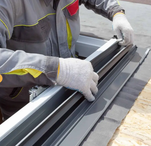 Roof repair and maintenance work carried out on a residential property