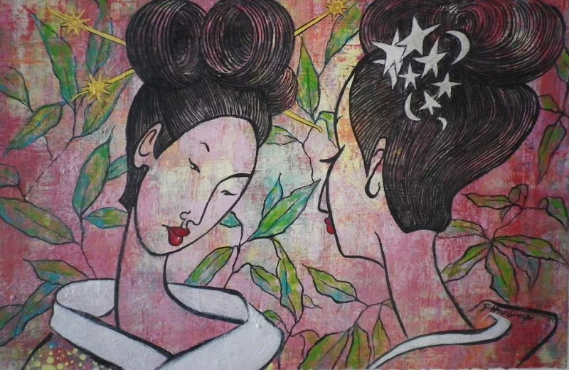 Gaynor Hardinge the-sun-the-moon-and-the-stars-acrylic-45-x60cms-480.jpg