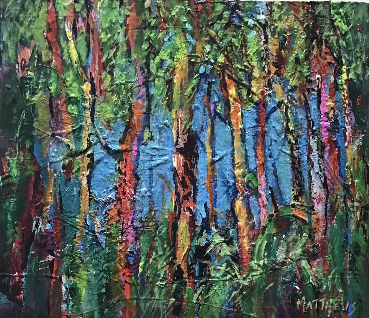 Through the Trees Acrylic 16 inches square $190.jpg