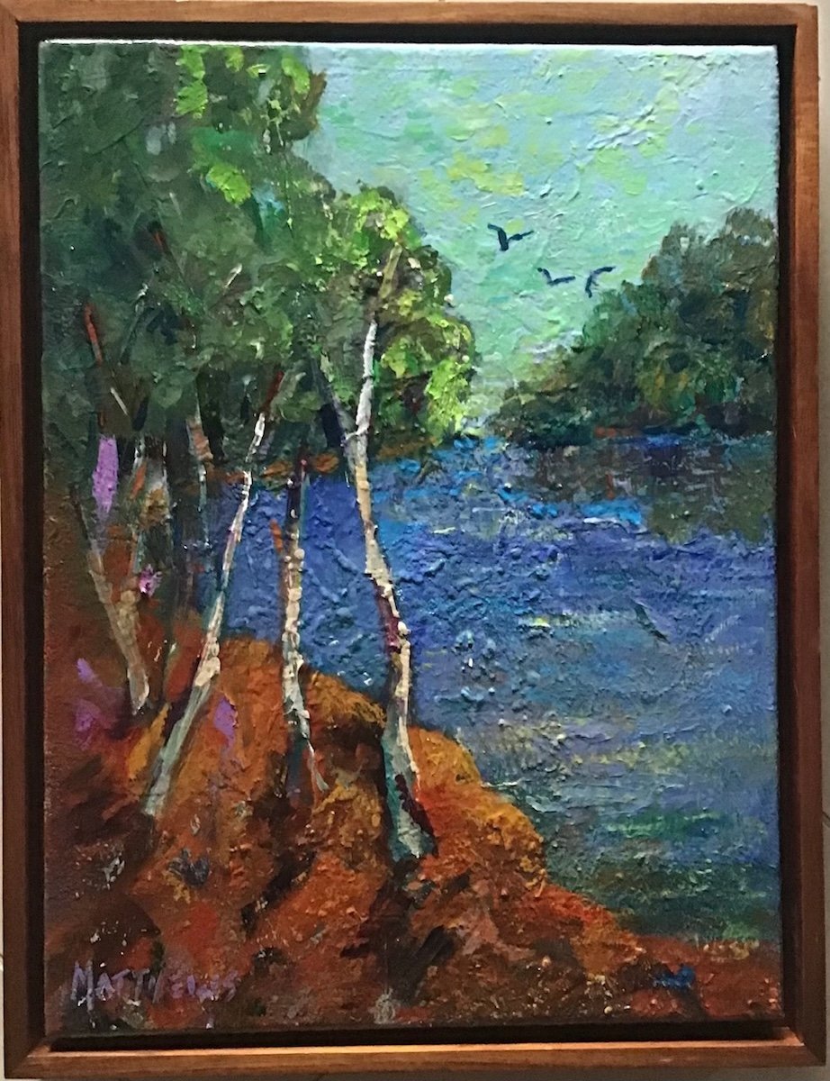 Janet Mathew Seaview Artists Gallery trees by the water.jpeg