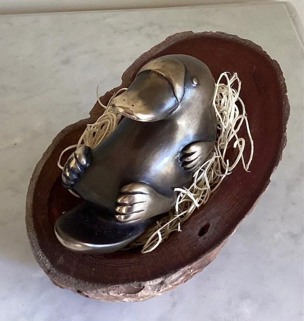 Trevor Irvine bronze sculpture playpus.jpeg