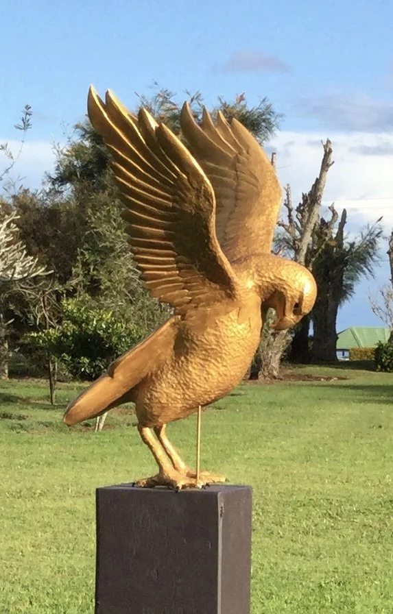 Trevor Irvine Eagle Sculpture Seaview Artists Gallery.jpeg