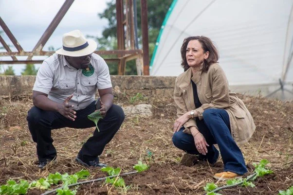 Kamala Harris Celebrates Innovative Panuka Farm &nbsp;&nbsp;