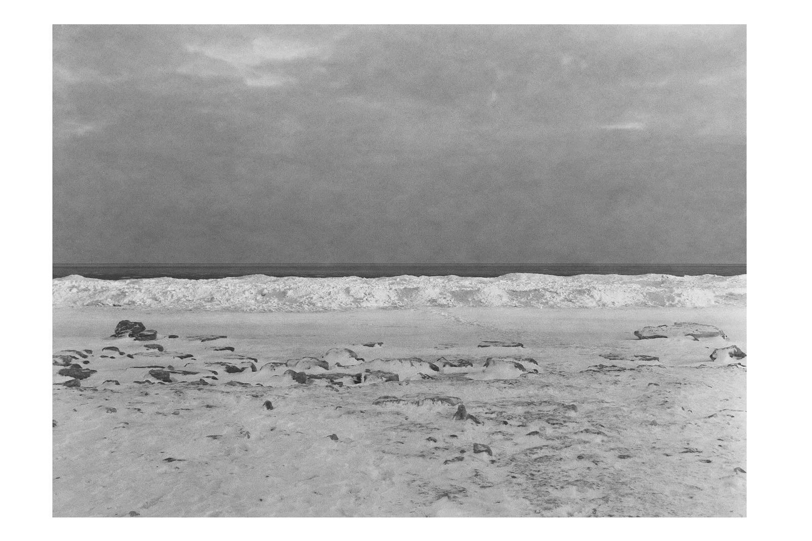 Frozen Baltic See, 100 x 130 cm, Jurmala 2016