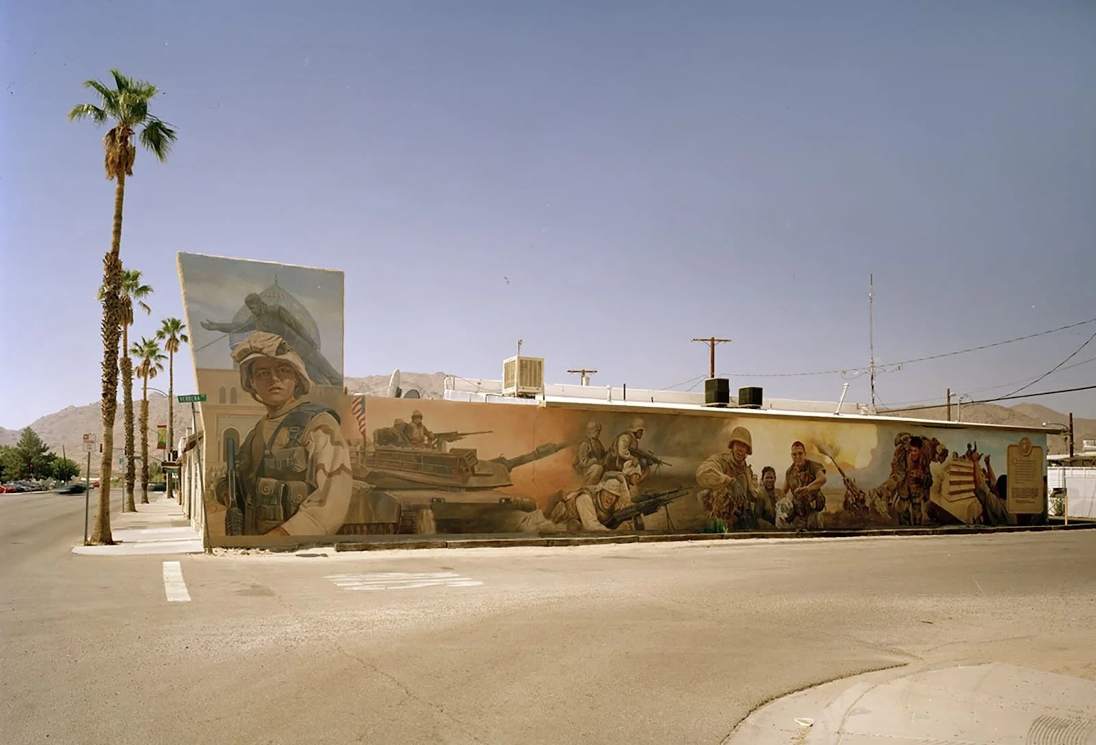 Wall Painting, 120 x 160 cm, 29 Palms 2007