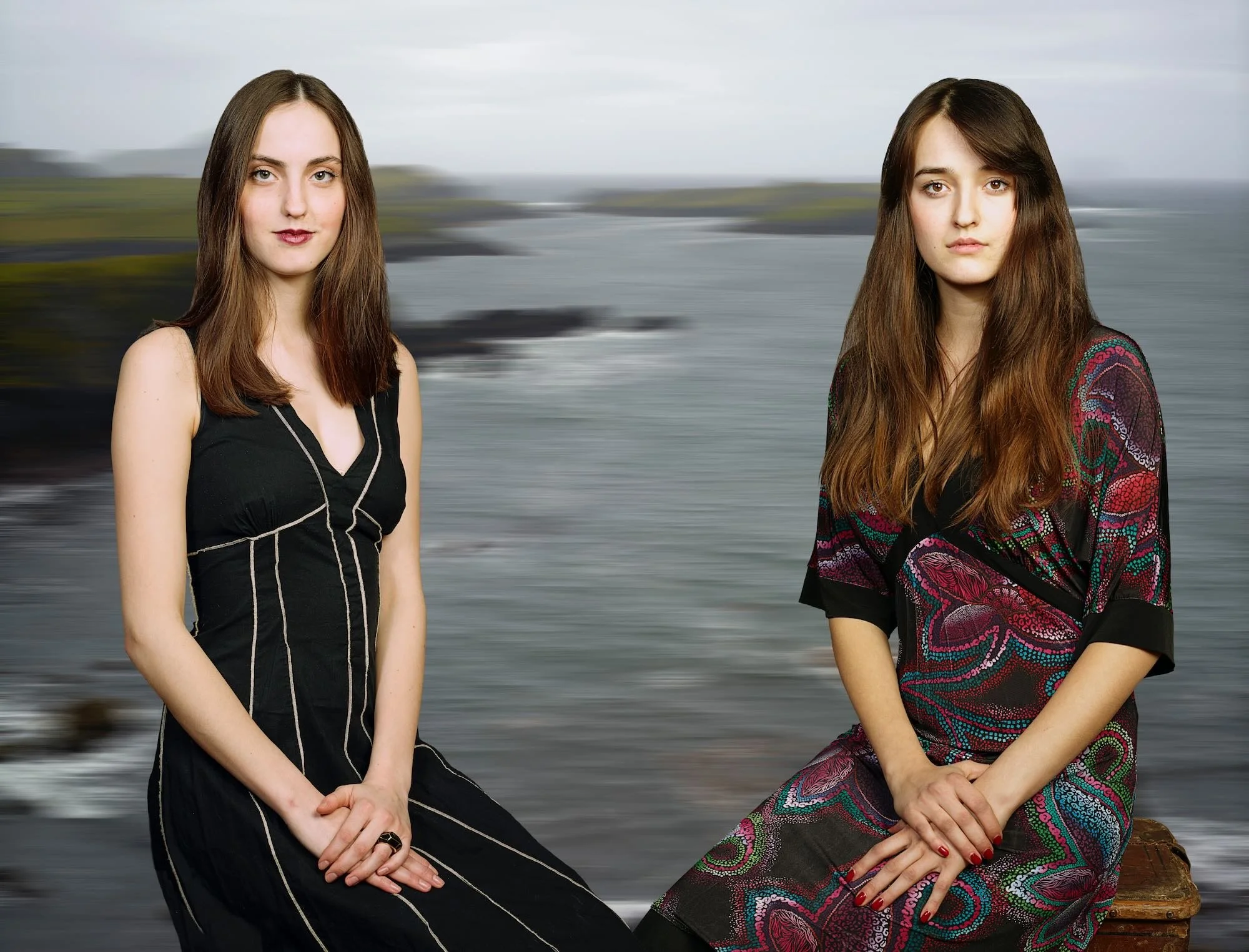 Balance de Mouvement 17,  Hanna and Klara, 210 x 140 cm, 2012