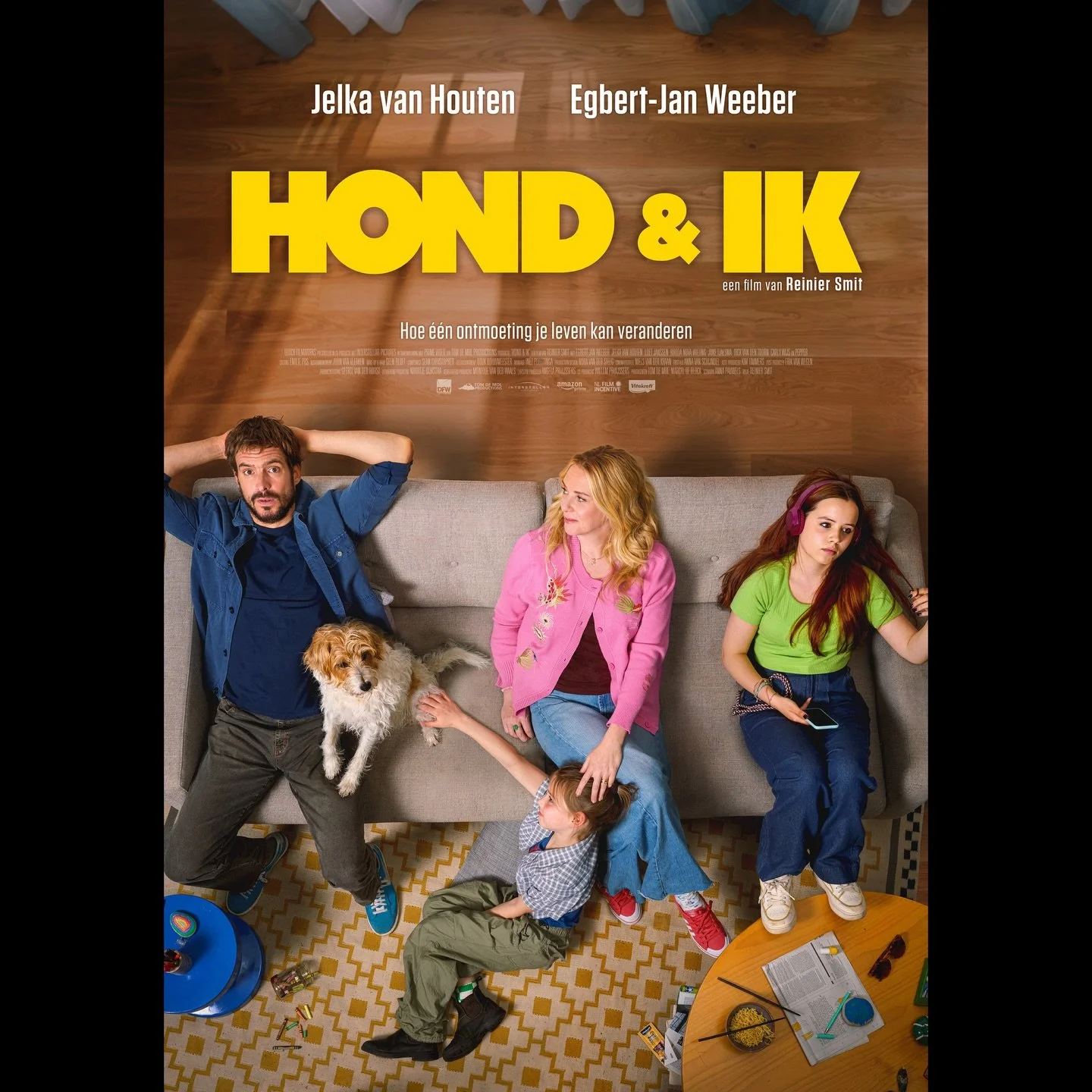 HOND &amp; IK
Film

Vanaf vandaag in de bioscoop 🐶

Regie: Reinier Smit
Met o.a: Egbert-Jan Weeber, Jelka van Houten, Dick van den Toorn, Joke Tjalsma, Carly Wijs, Dani&euml;l Cornelissen, Nadja H&uuml;pscher, Lindsay Zwaan, Emma Buyse en Fahd Lahrz
