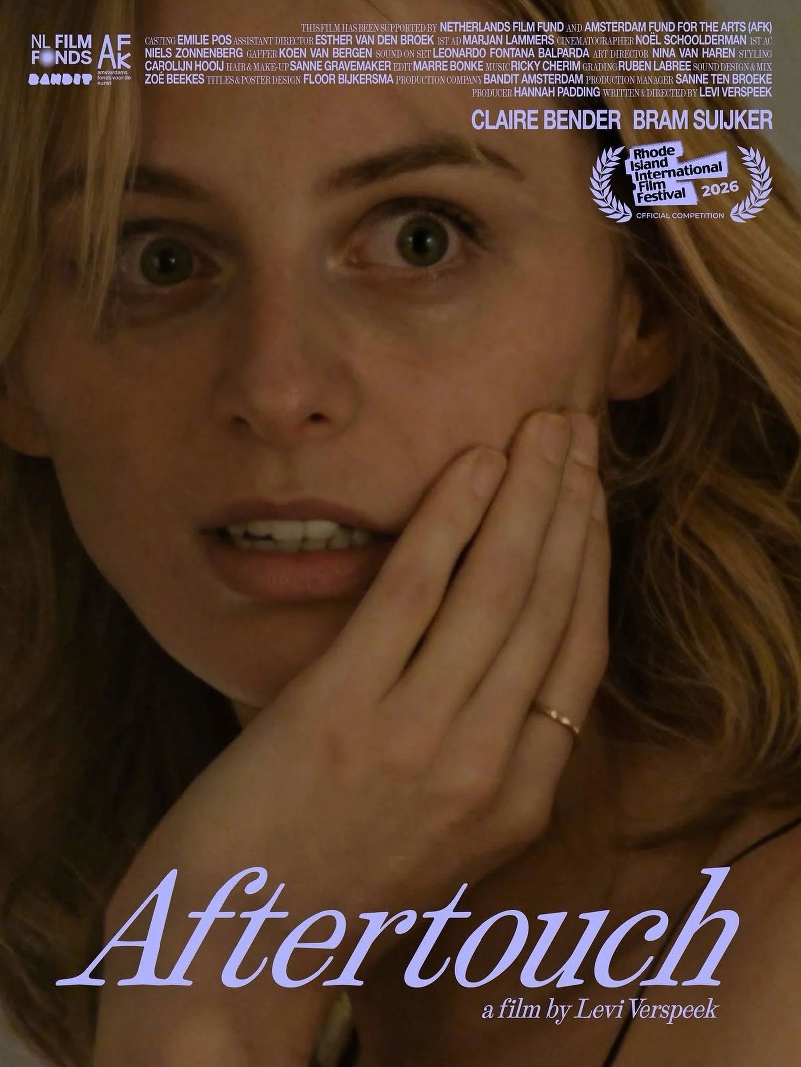 AFTERTOUCH
Film

Regie: @leviverspeek 
Producent: @bandit.amsterdam @hannah.padding 

Met: Claire Bender &amp; @suijkerbram