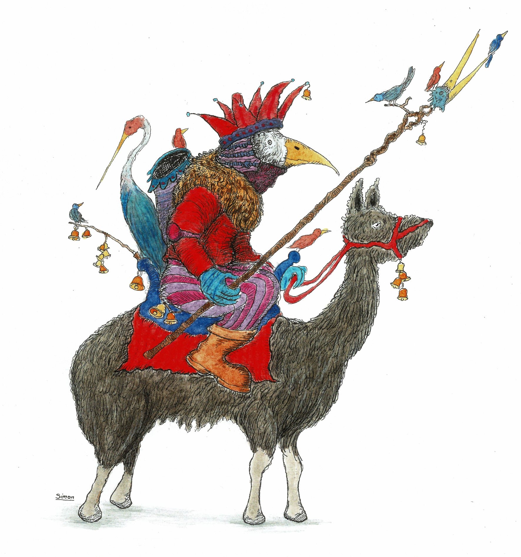 bird warrior in red.jpg