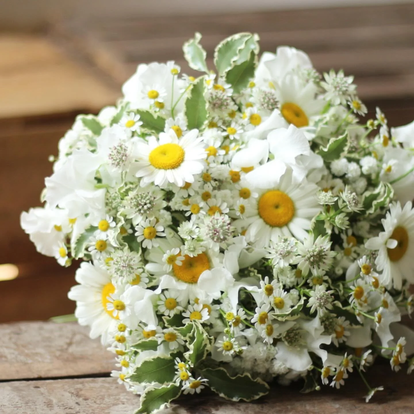 My daughter picked me a daisy on the way to school this morning 🥰. It made me think of this pretty wedding from a few years ago, I love how the humble daisy brings so much joy and nostalgia.