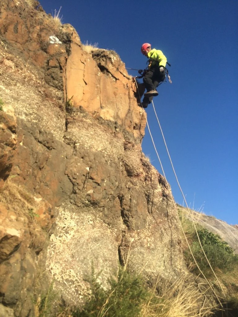 Blackhead Path Rockface