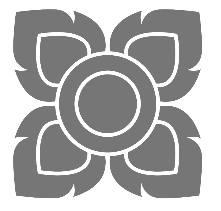 Geometric drawing of an outline square representing stability and foundation of youth