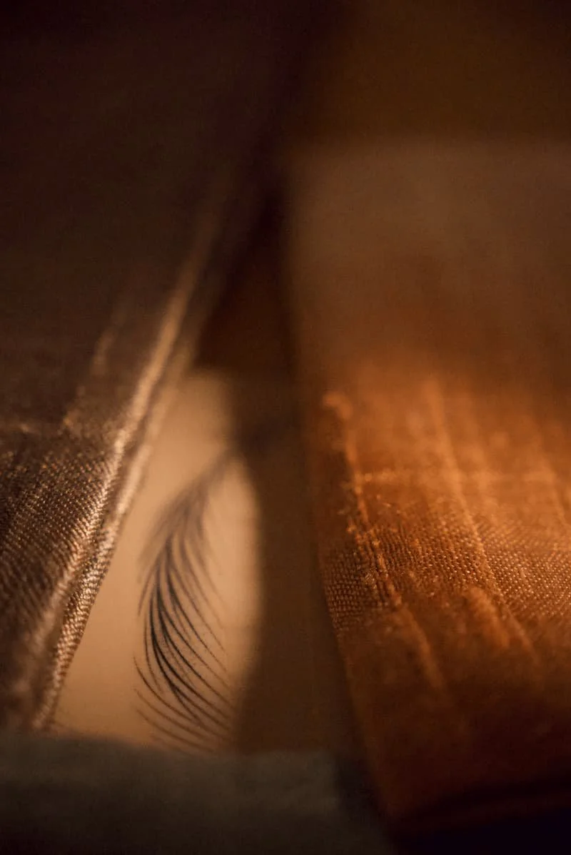 The delicate and soft Thai soil comparing the to crisp hair strokes on latex