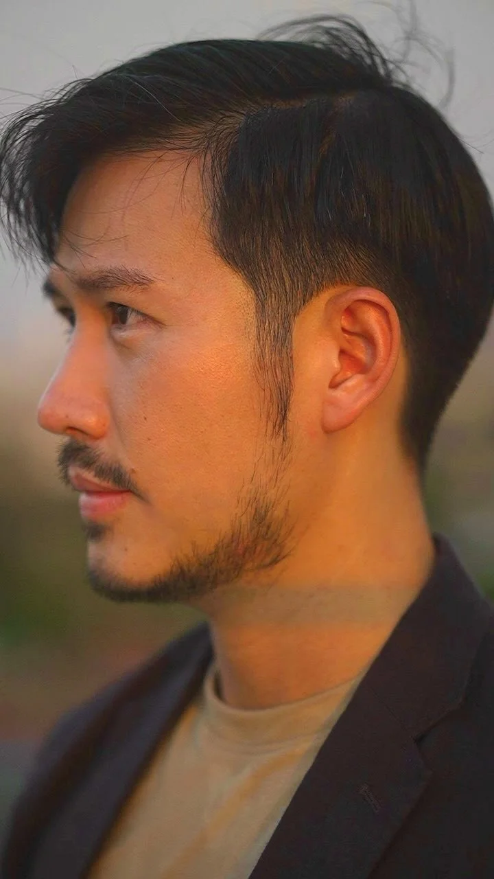 Athera Tay image, the founder of URADIANT Sydney and his philosophy of eastern spiritual aesthetic work.