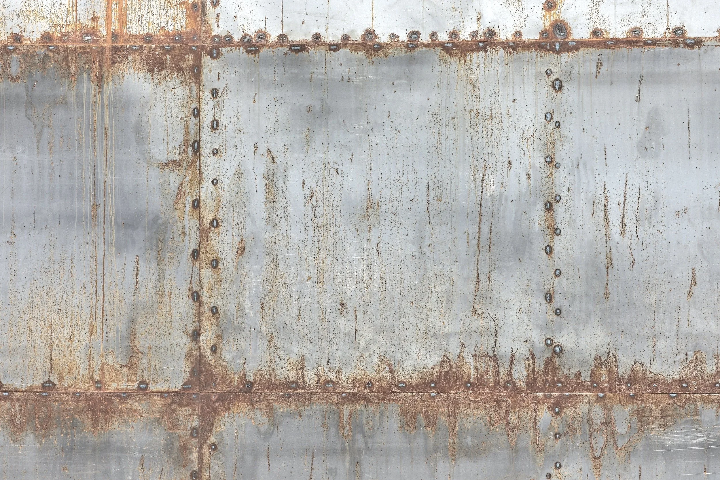 Grey metallic rusty plate background 