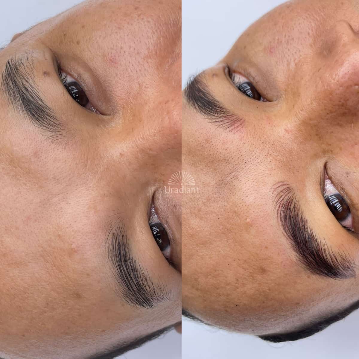 Nano brows grooming for men at URADIANT Paddington.