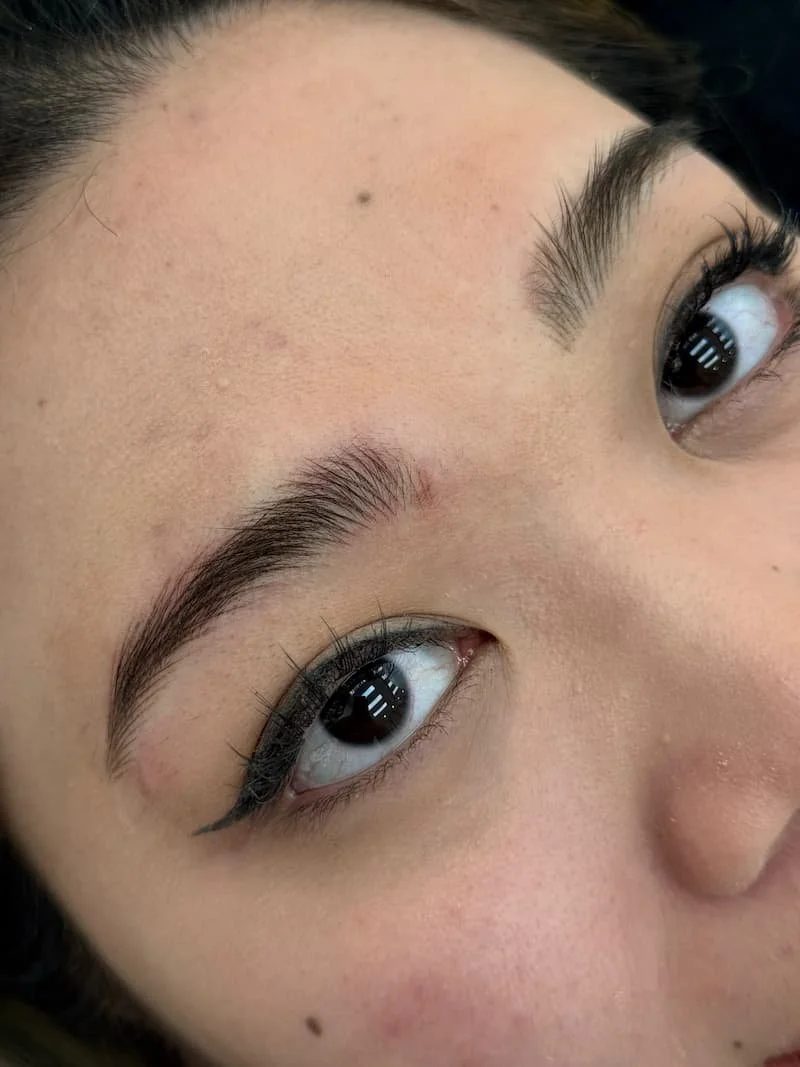 The Ultimate in Hyper-Realistic Hair Strokes With Our Signature Nano Brows For a Seamless, Natural look at Cosmetic tattoo Sydney.