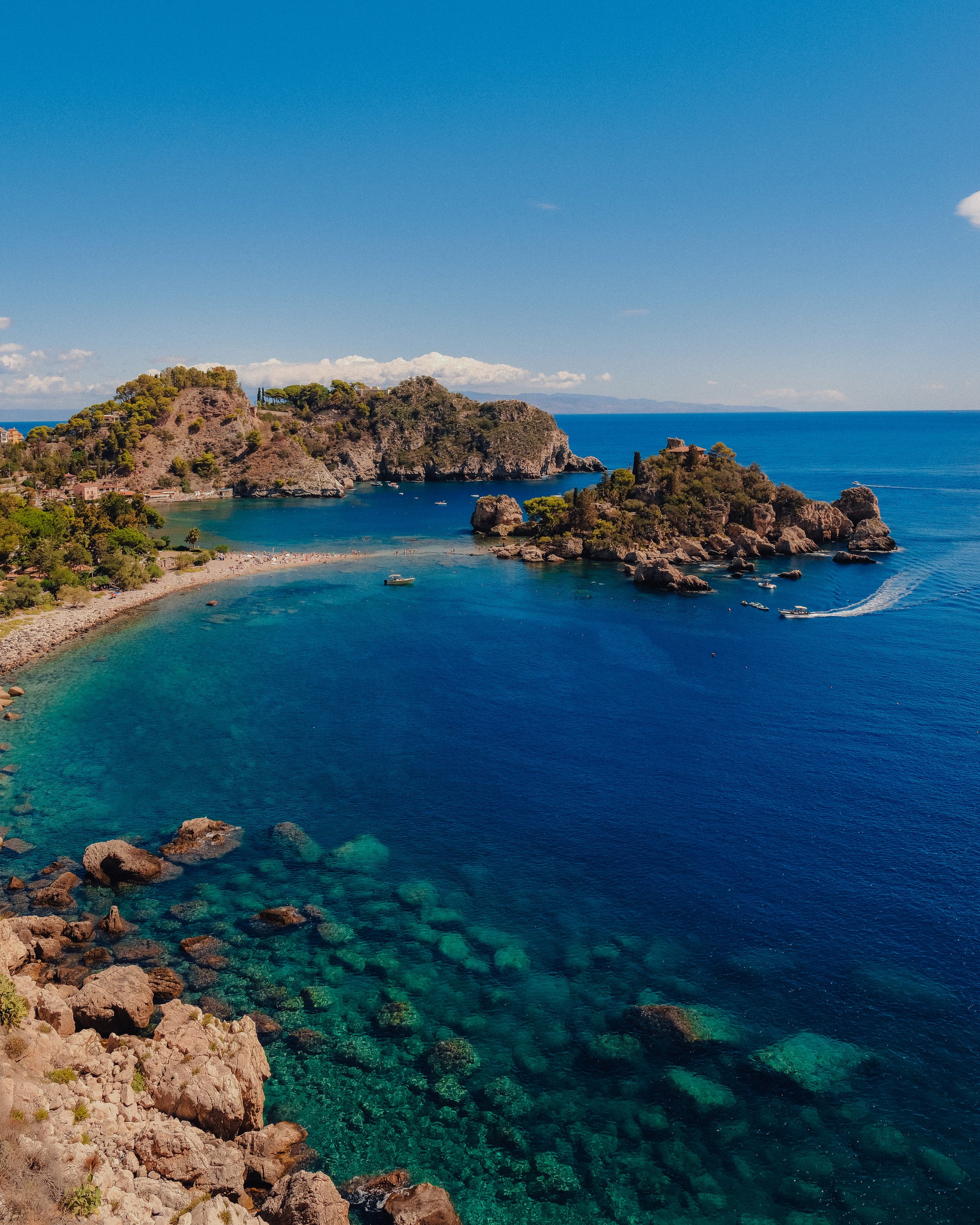 La Isola Bella - aerial view