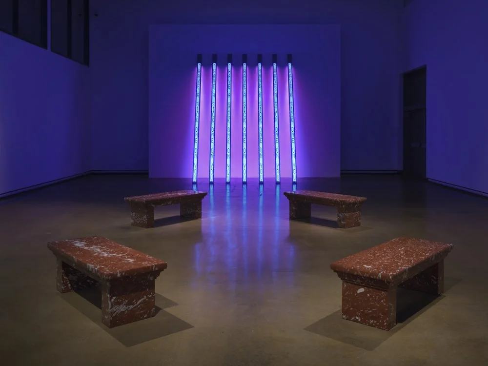 Jenny Holzer, Attenborough Arts Centre, 2025, Photo © Tate (Jai Monaghan)