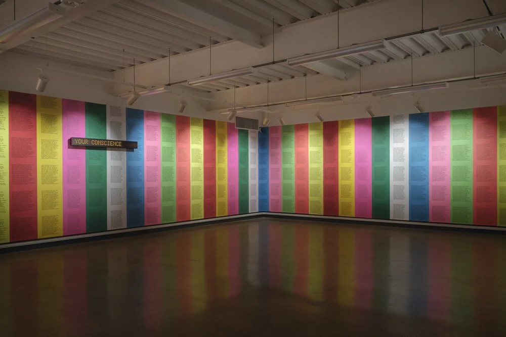 Jenny Holzer, Attenborough Arts Centre, 2025, Photo © Tate (Jai Monaghan)